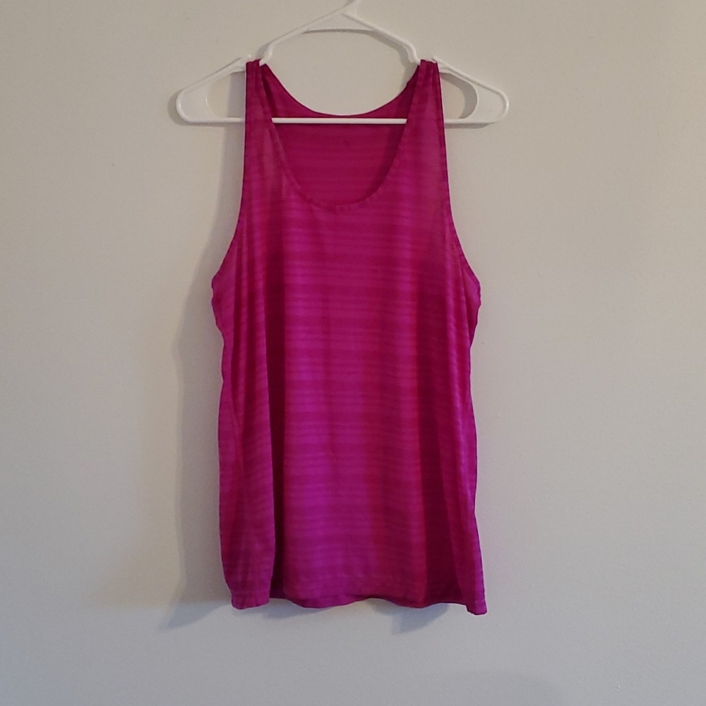 Magenta workout top